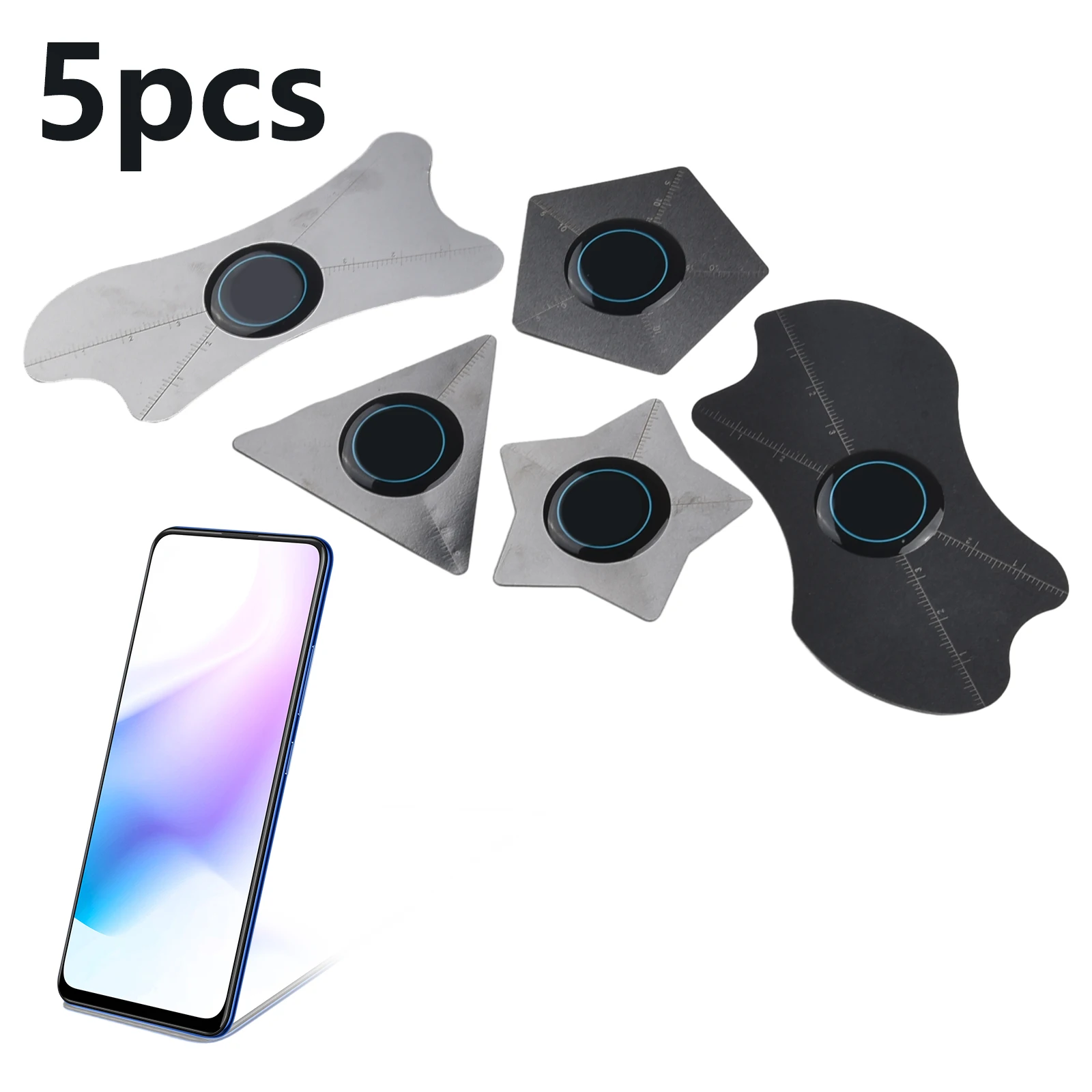 

5 шт., гибкая открывающаяся лопатка из нержавеющей стали