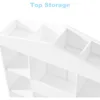 Kids Toy Storage Organizer, 12 Cubby Castle Bookcase and Bookshelf, Nursery Childrens Toddlers Dollhouse Kid Bookshelf 4