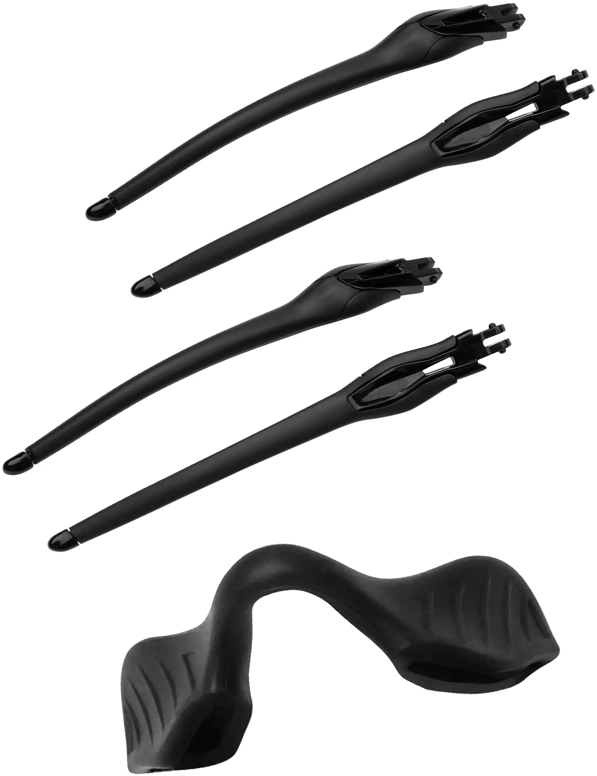 Glintbay Sostituzione Due Set Aste Braccia E Nosepads Per Occhiali Da Sole Oakley Radar Ev Path Oo9208