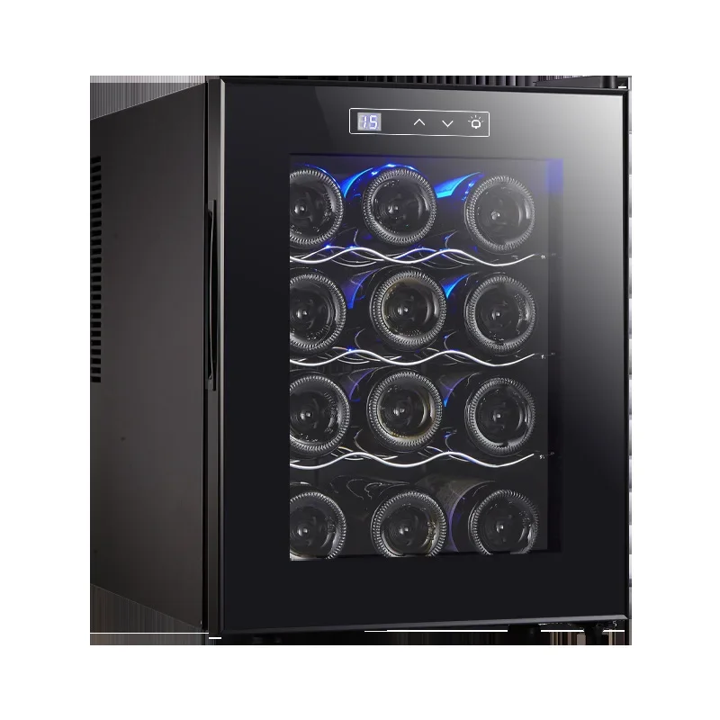 Best Seller 12-Pack Miniature Home Use Wine Fridge Electronic Temperature Control Wine Cabinet Direct From Manufacturer