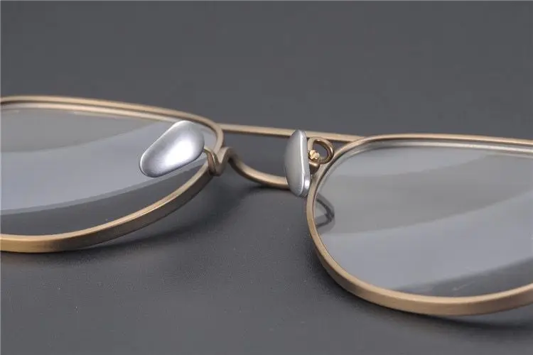 Pilot Ultraleicht Titan Brille Rahmen Männer Japanische Marke Design Vintage Quadrat Doppel Strahl Brillen Sonnenbrille 2025, Mode – Detail 10