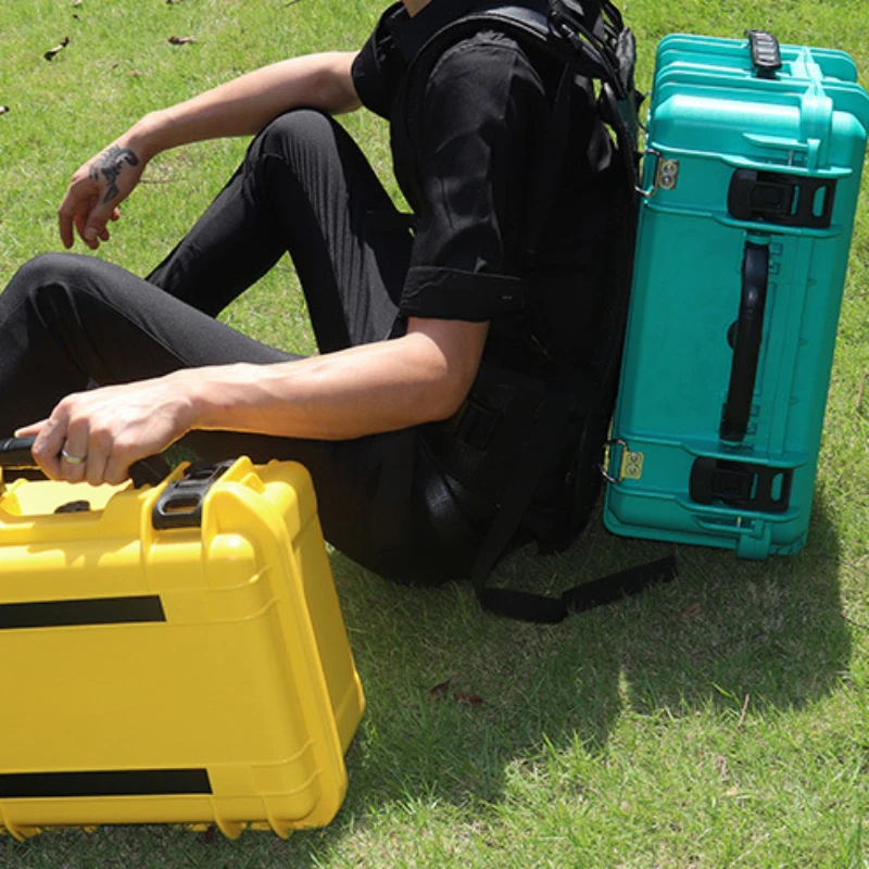 Waterproof Protective Pull Rod Tool Box Equipment Instrument Tool Case Organizer Outdoor Multifunctional Plastic Storage Box 6