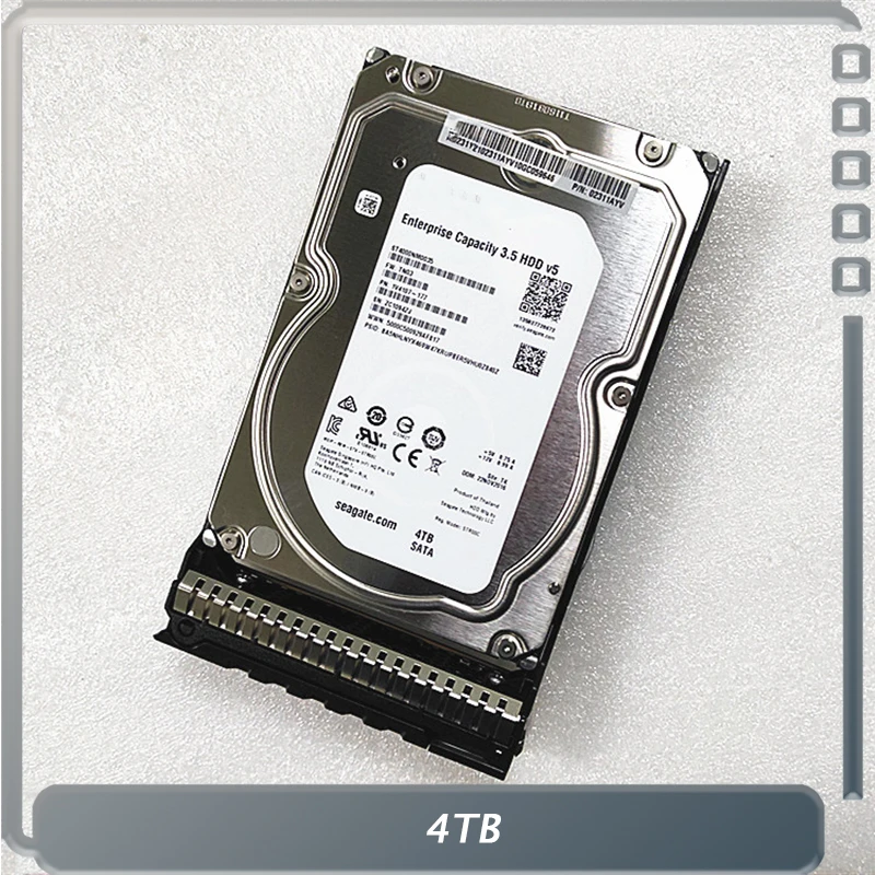4TB For HUAWEI 7.2K SATA 02311AYV RH2285 RH2288 V2 V3 Hard Drive 3.5 Inch