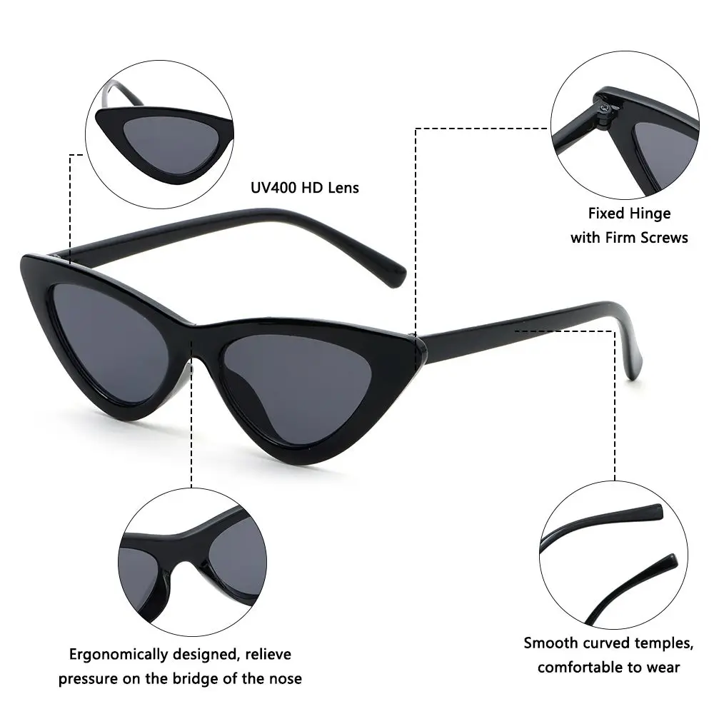 New Kids Sunglasses Fashion Retro Cat Eye Sun Glasses for Boys Girls 3-9 Years Non-Polarized Sun Glasses Trendy Party Favor fashion sunglasses kids sunglasses children sunglasses party sunglasses