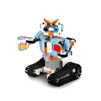 13004 Mobile phone RC APP programming control Remote Control Robot Crawler Car Model Building Block Bricks Kids Educational Toy 1