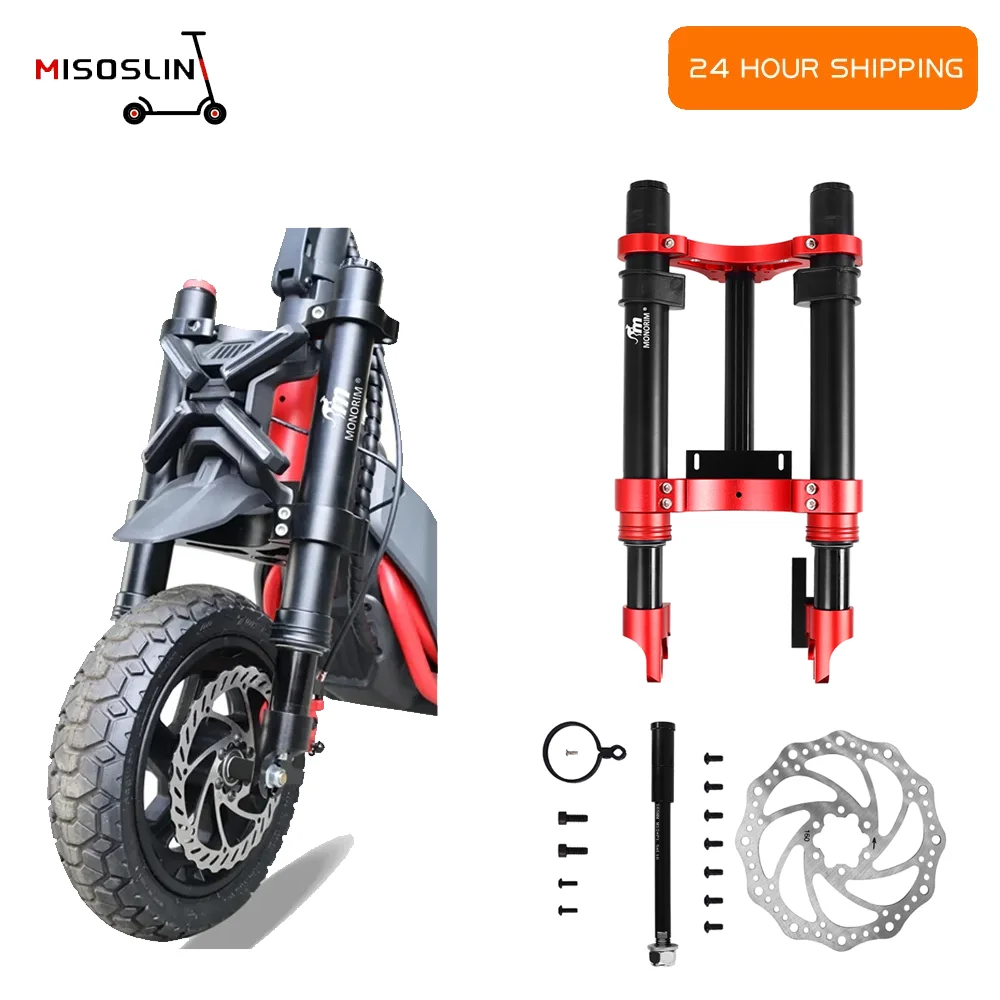 Monorim Front Fork Modifited Suspension sets for Segway Ninebot ZT3/Pro Electric Scooter Air Adjust Absorber Shock Parts