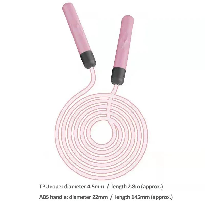 Fitness Adjustable Night Glowing Skip Rope Exercise LED Jump Ropes Light Up Outdoor Supplies Portable Training Sports Equipment