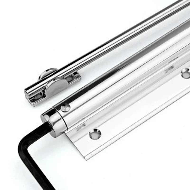 1pcs Adjustable Door Closer Single Spring Strength Surface Mounted Mini Automatic Closing Fire Rated Door Hardware 180*165*53mm