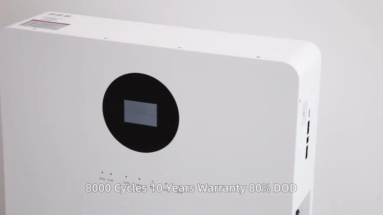 Портативная электростанция домашняя 48 В 5 кВтч 10 200 Ач накопитель солнечной