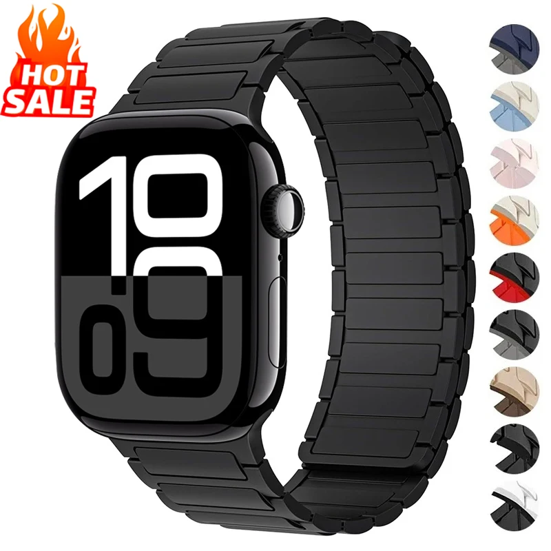 Magnetic Silicone Loop Strap