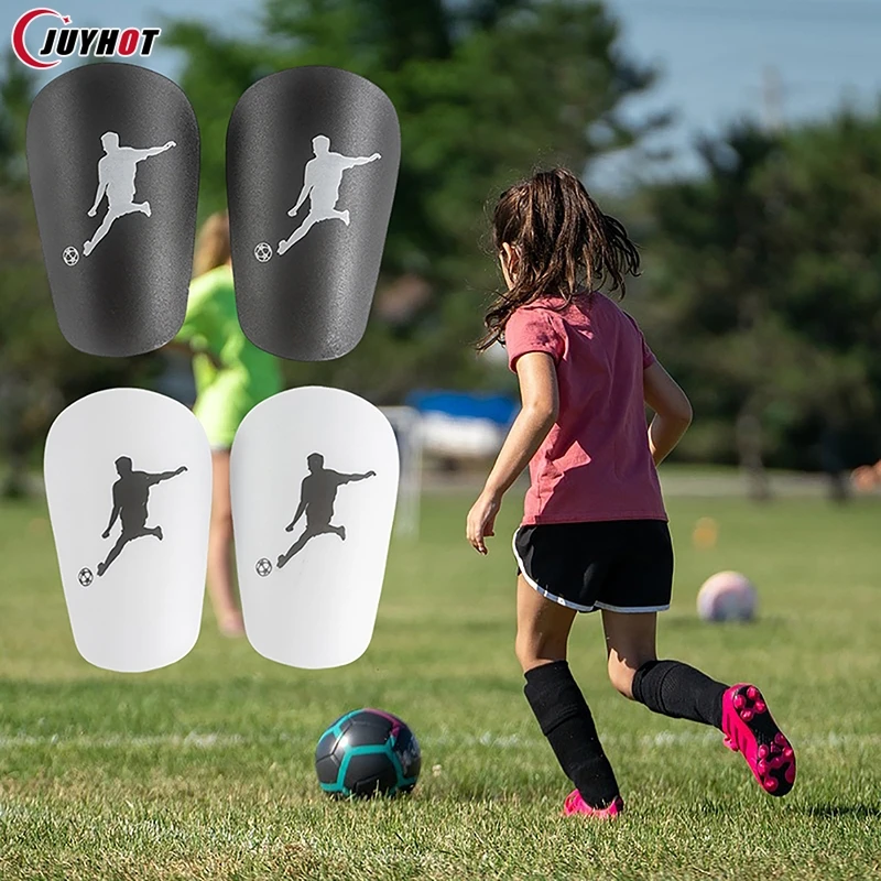 

1Pair Of Mini Lightweight Portable Soccer Shin Guards Shock Absorbing Leg Protector Guards Soccer Training Shank Plates