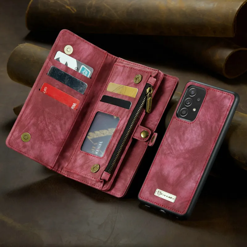 Case For Samsung A12 A13 A72 A14 5g S22 S21 S20 S10 Plus Note 20 Case Galaxy S21FE S21 Ultra Case Lanyard Wallet CaseMe