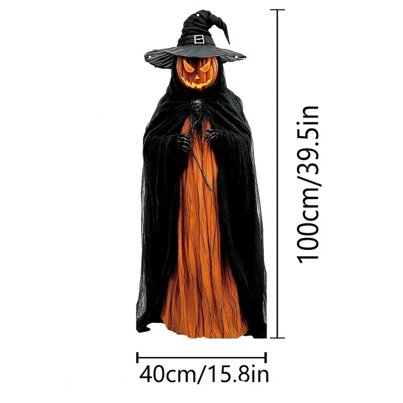 Evil Pumpkin Man Hanging 2