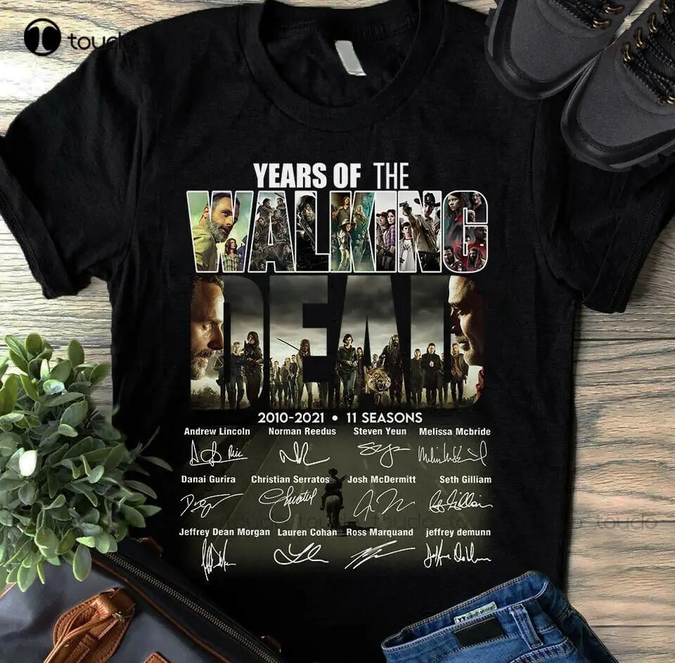 

Yeas Of The Walking Dead 11Th Anniversary 2010-2021 Movie Film Tee Shirt Teacher Shirt Custom Aldult Teen Unisex Xs-5Xl