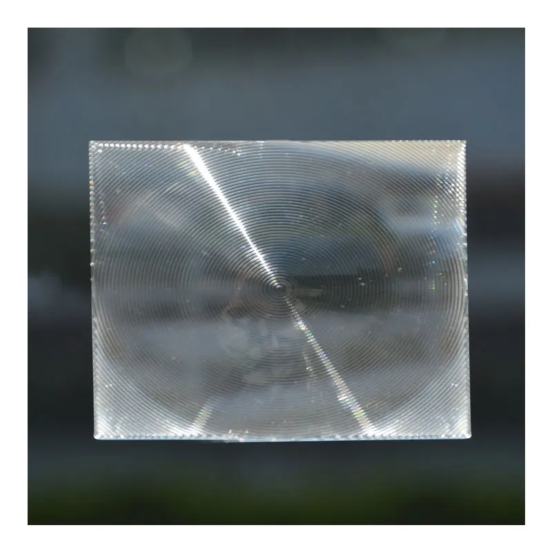 Pmma Optical Instrument Pmma Solar Condenser Pmma Condensing Lens