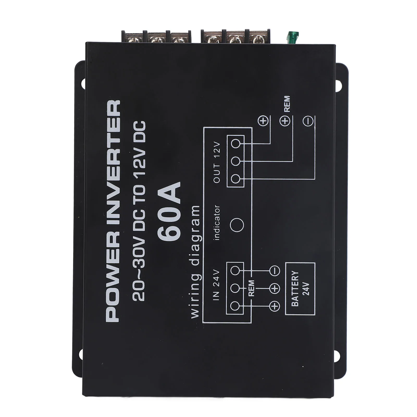 High-Power Step Down Voltage Converter with Temperature Control