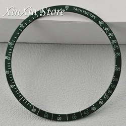 Chronograph Aluminum Bezel Insert Watch Ring for Premium Watch Case Accessories (Green)