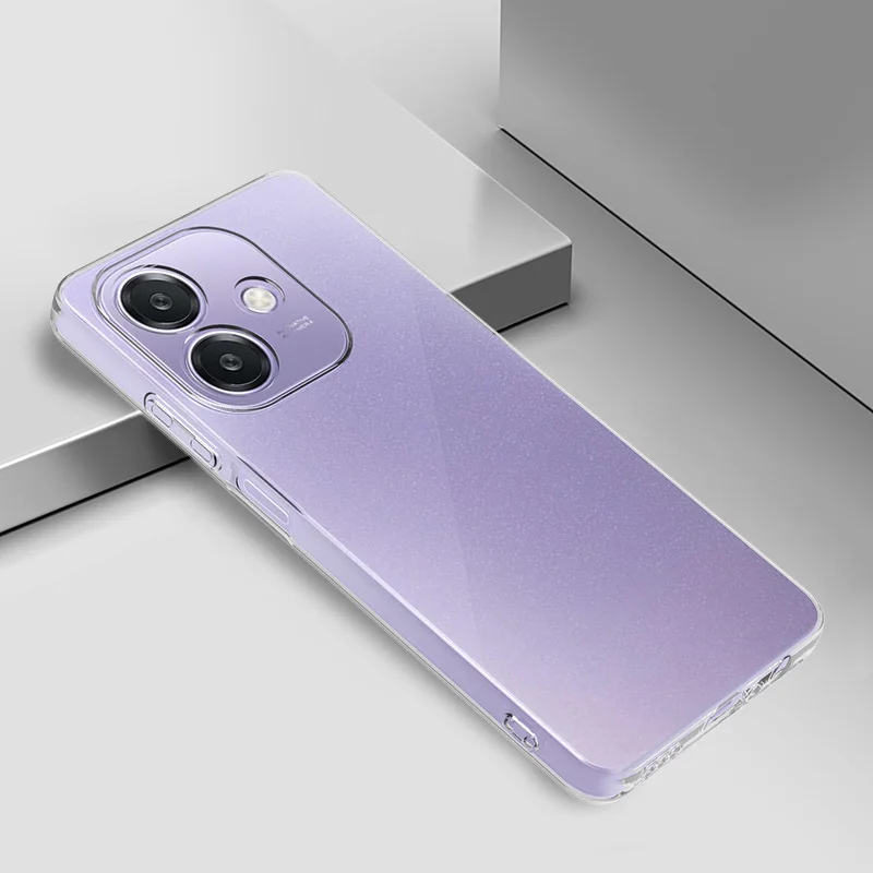 Ultra Thin Transparent TPU Soft Back Cover - Clear Protective Case