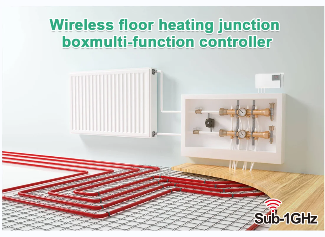 Tuya Smart Wifi Termostato Sistemas de Aquecimento Central Centros sem Fio Controlador de Hub Atuadores para Caldeira a Gás
