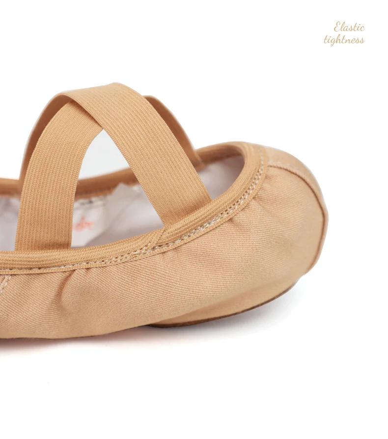 Ballett Tanz schuhe für Frauen Mädchen Teenager große geteilte Sohle Balletts chuhe Kinder Erwachsene elastische Ballett Praxis tanzen Hausschuhe – Detail 7