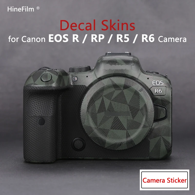 R6 R5 RP R7 R10 Kamera Aufkleber Haut für Canon EOS R R6 R5 Kamera Haut Wrap Abdeckung Anti Scratch Aufkleber Schutzhülle Fällen Film – Detail 8