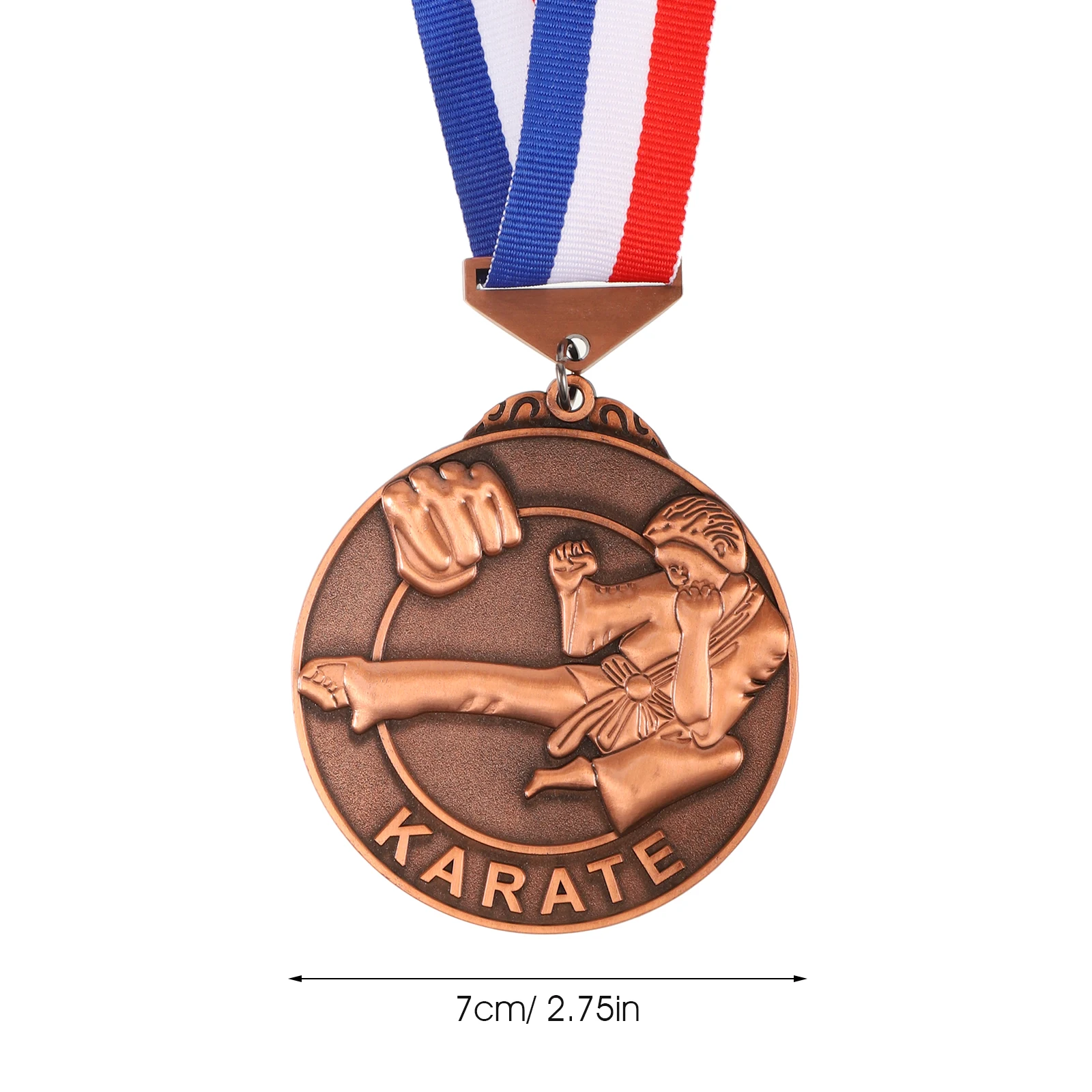 Race Medal Taekwondo Martial Sports Competition Award Karate Medal Karate Event Decor Ancient Bronze award medals
