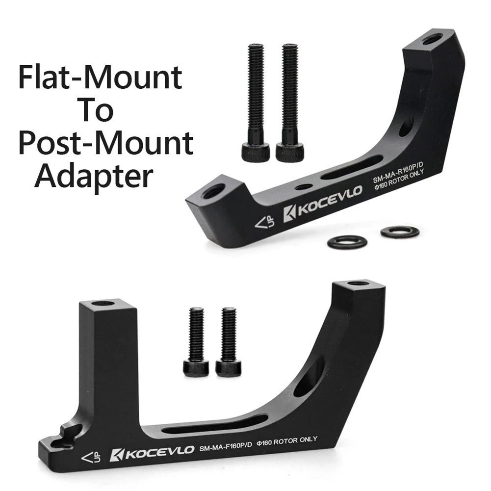 

Disc Brake Mount Adapter MTB Ultralight Bracket Bike Disc Brake Caliper Adapter Flat Mount For 140 160 180 203mm Rotor