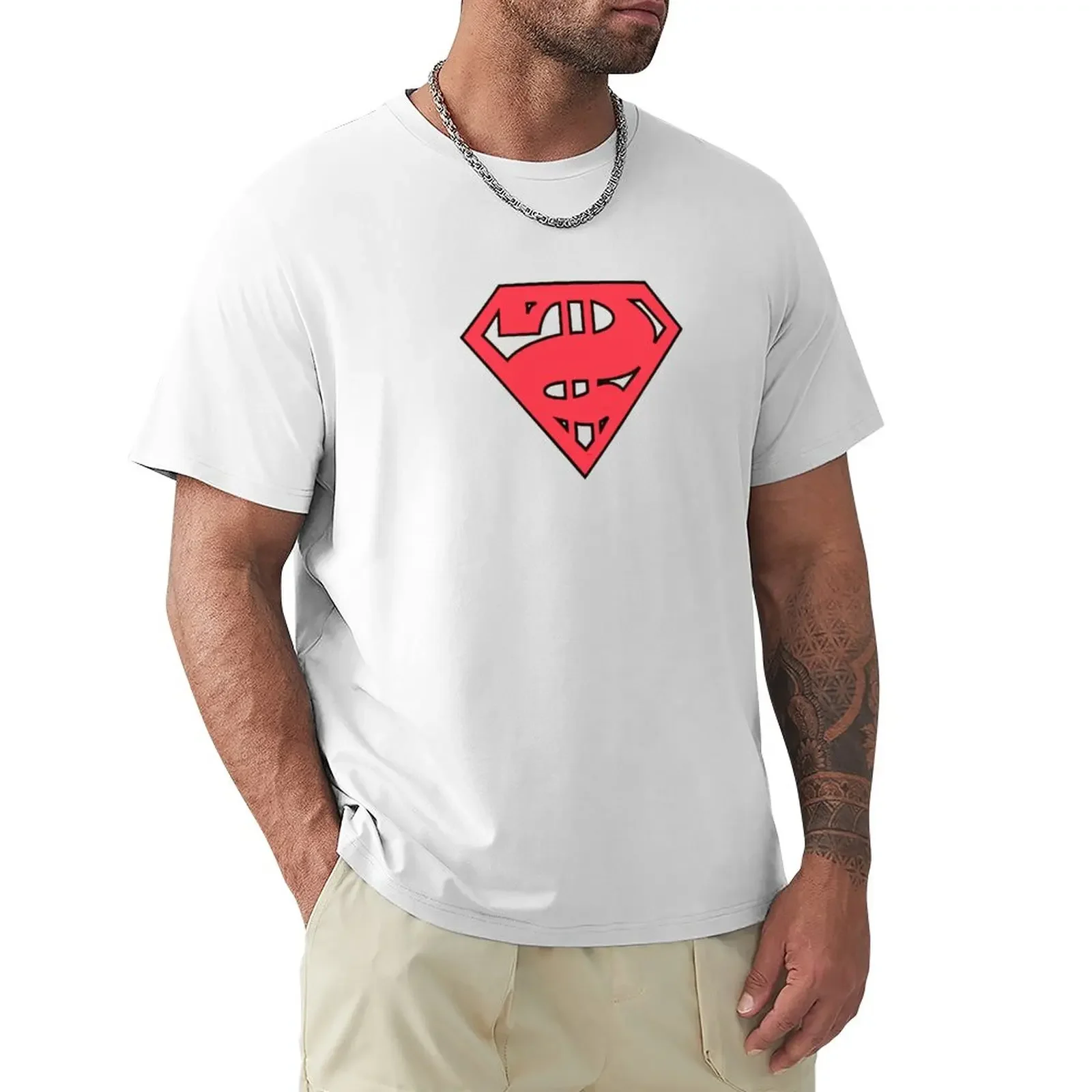 

red super senate T-Shirt black t shirt Short t-shirt heavy weight t shirts for men