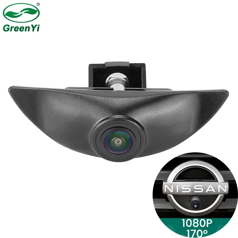 Car Front Camera CCD AHD 1080P Vehicle Car Front View Camera For Nissan Xtrail T30 Tiida Qashqai J10 J11 Pathfinder March Patrol 370Z