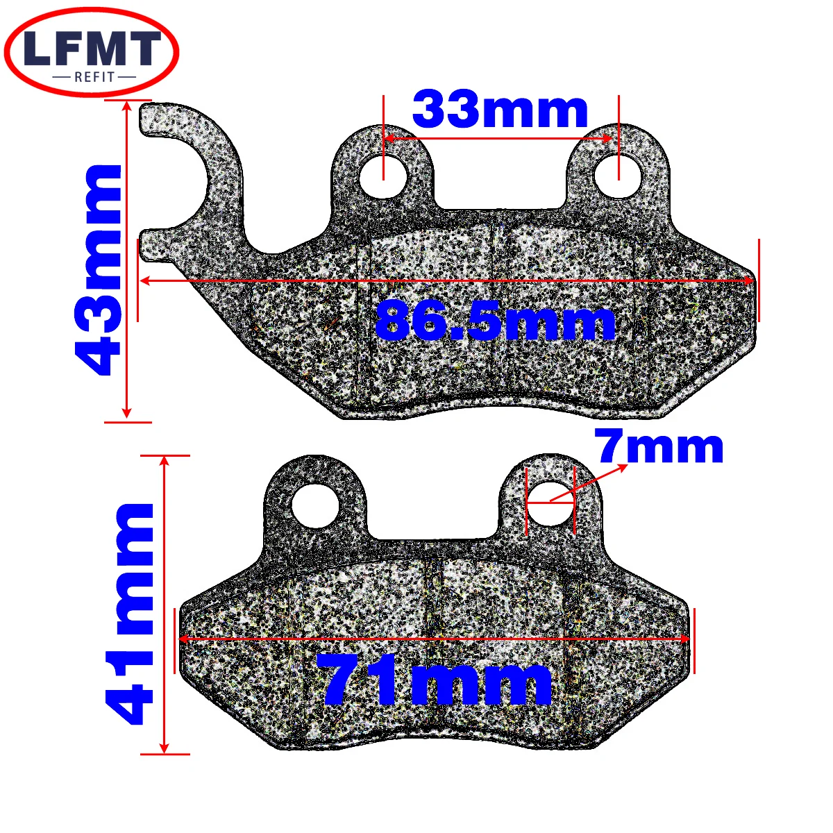 Motorrad bremsbelag vorne und hinten Bremsbeläge für Peugeot Tweet 125 rs Peugeot Tweet 150/evo 2010 2011 2012 2013 2014 2015 2016 – Detail 2