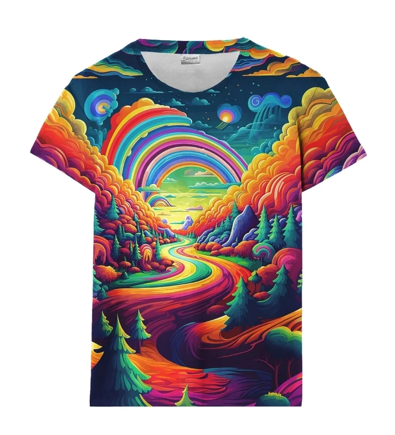 Camiseta graffiti con estampado 3d chroma para hombre y mujer_voghion.com