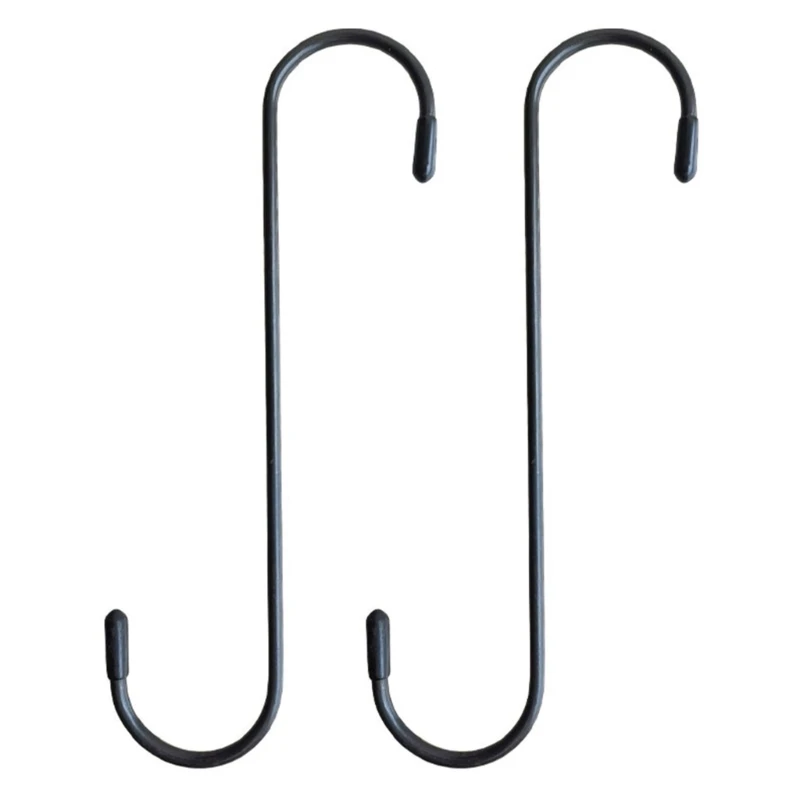 Brake Caliper Hanger Hooks Powder Coated Rubber Tips Pack of 2 Automobile Tool brake repair kit