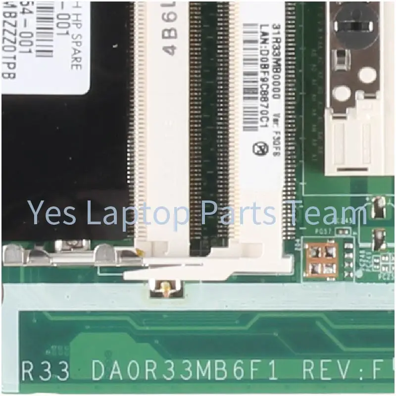For HP Pavilion G6-2000 G4-2000 Laptop Mainboard DA0R33MB6F0