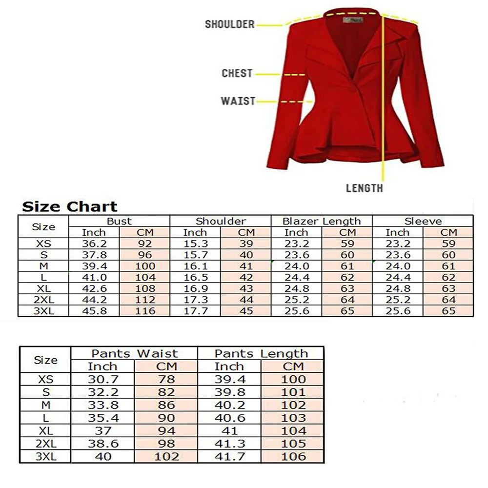 Description Picture 4 of itemNew Summer Solid Color Women's Suit Two-piece Simple Casual Suit Suit Women's Tailoring Suits Full Sets Clothing Female Pants