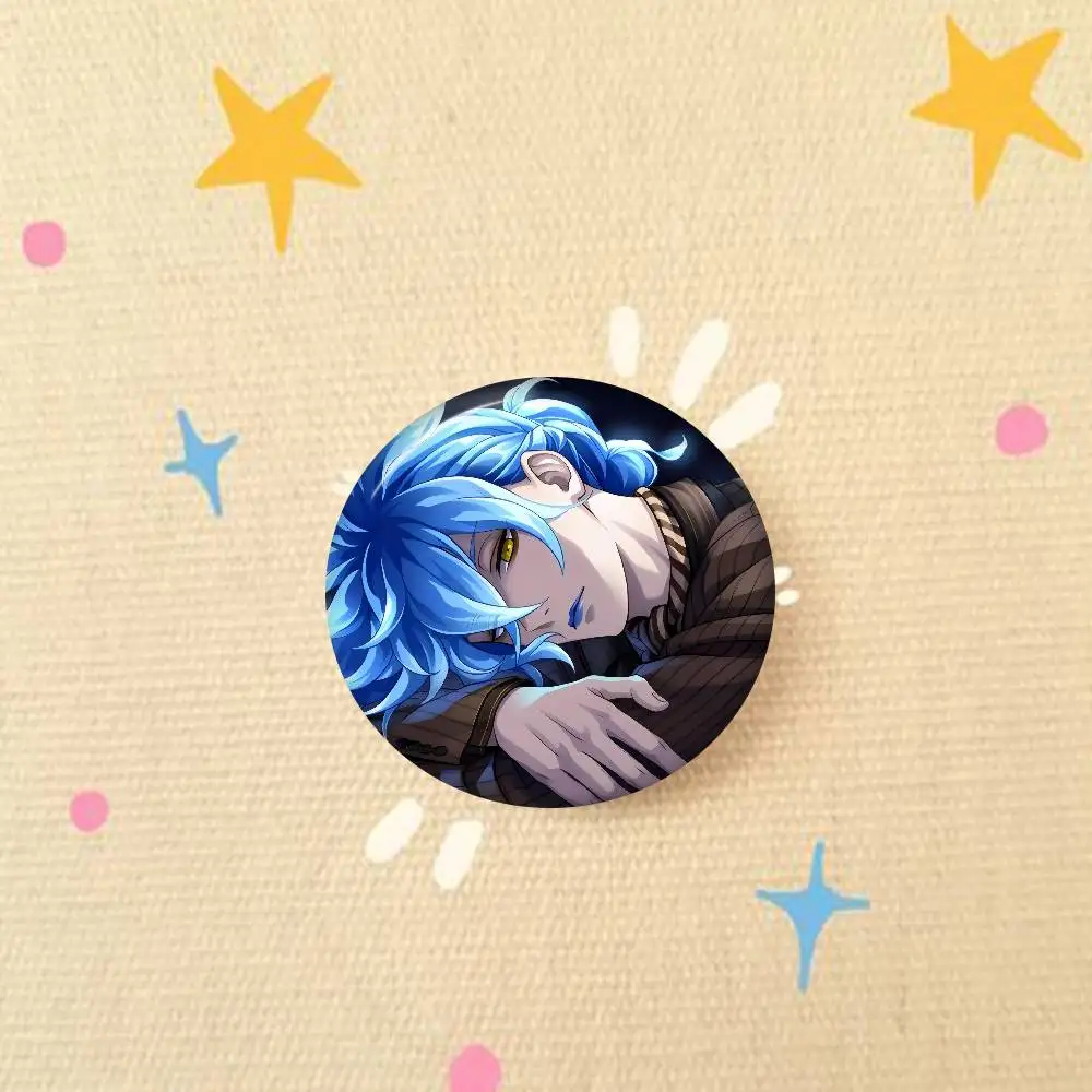 Anime Idia Cool Shroud Anime Button Pin Handgefertigte Brosche für Kleidung Cartoon-Abzeichen Rucksack-Dekoration Schmuck-Accessoires – Detail 9