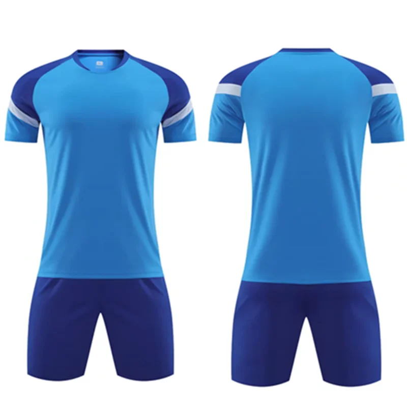 New Club Children Soccer Jersey Football Uniform Sport T Shirt Quick Dry Soccer Training Clothes 4-13years