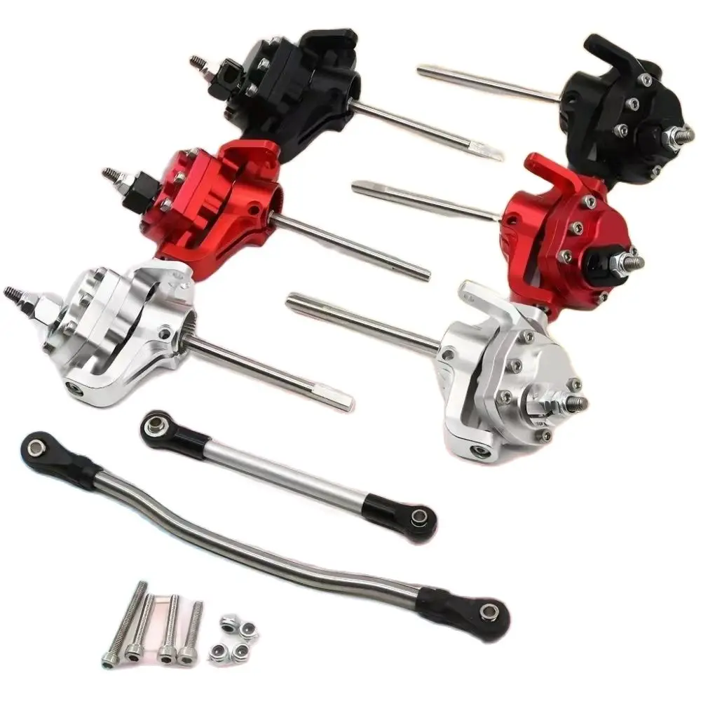 

Traxxas TRX4 AX103007 Aluminum Diamond Door Bridge Front Steering Cup Kit Pair with Tie Rods