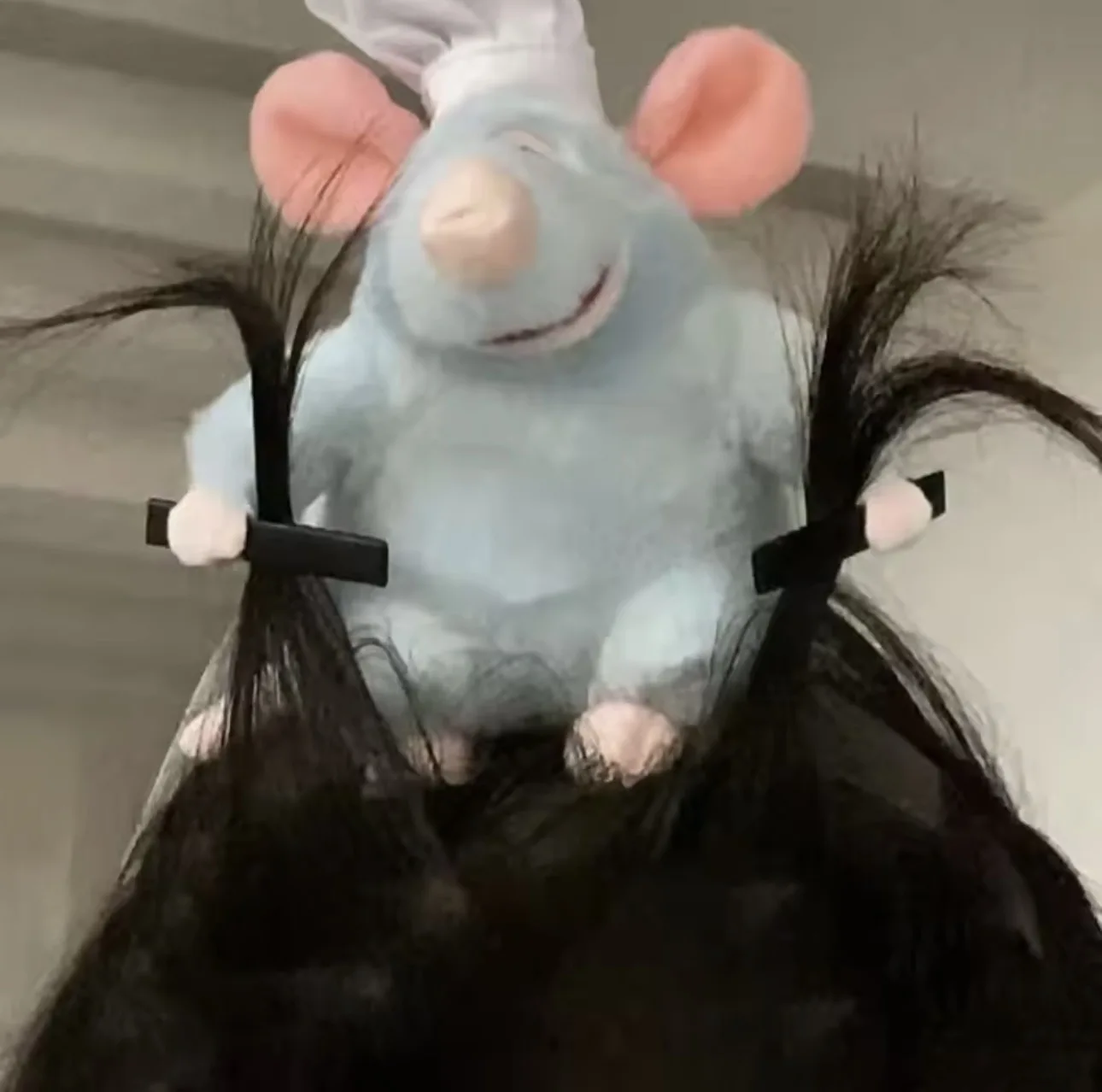 Ratatouille Haarband Niedliches Stirnband Kawaii Plüsch-Haaraccessoire Farbige Puppe Breitkrempiges Haarspange Kreatives Kopfschmuck Geschenk – Detail 5