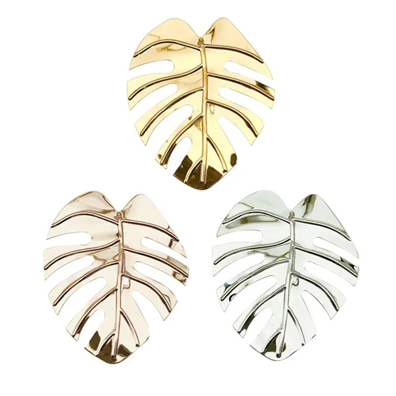 1 Pcs Napkin Rings Set Leaves Napkin Ring Holders Decorative Napkin Buckle Wedding Party Dinner Table Decor