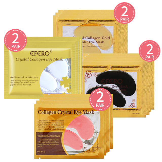 Crystal Collagen Anti-Wrinkle Eye Mask Anti Aging Moisturizing Eye Care Gel Eye Patches Anti Eye Bags Dark Circle