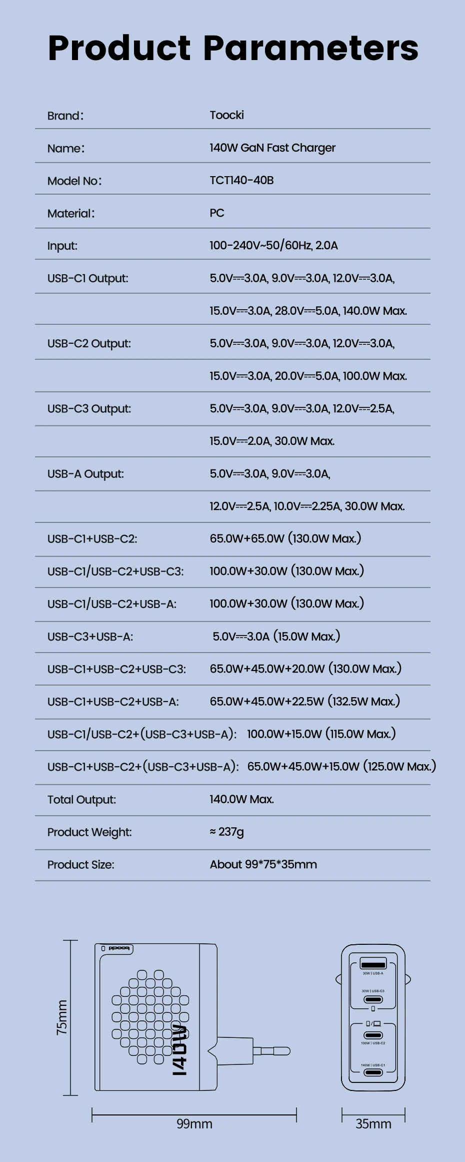 laddare på skrivbord minimal setup