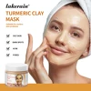 100g Turmeric Clay Mask Acne Pores Dark Spots Specific Vitamin C And Turmeric Suitable For All Skin Cleansing Products 5