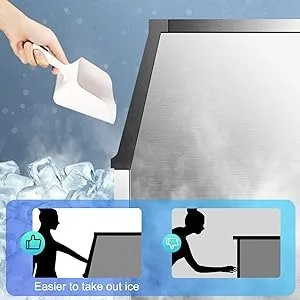 komercyjna maszyna do lodu