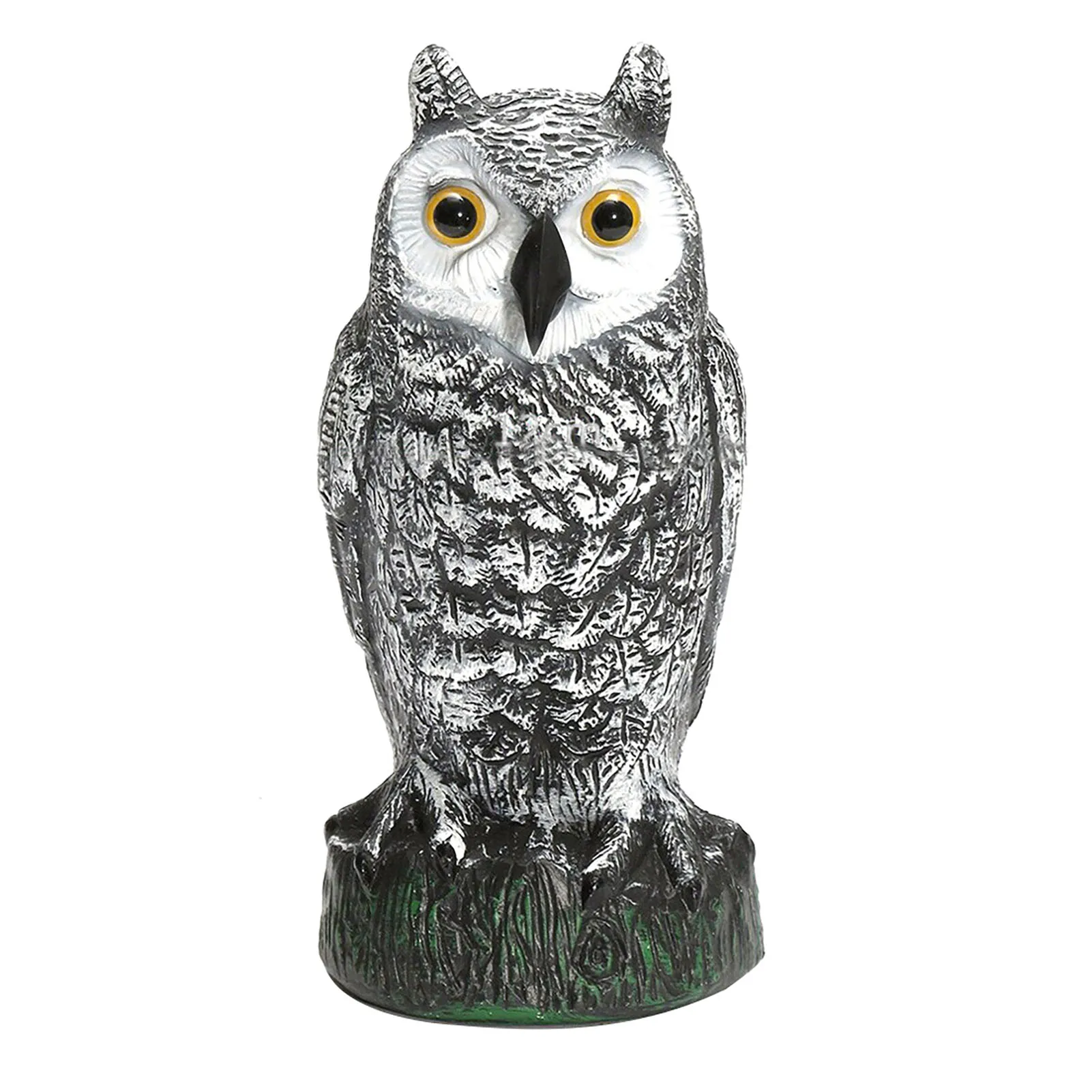 

Owl Decoy to Scare Birds Squirrels Pest Repellent Pigeon Deterrent Owl Decoys for House Hall Restaurant and Hotel