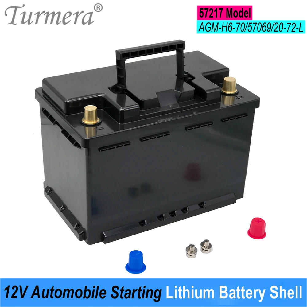 Turmera12VCarBatteryBox57217SeriesAutomobileStartingLithium