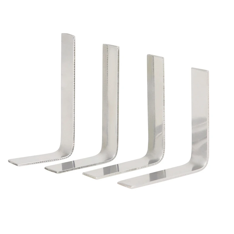 

Набор для коррекции L-образной формы, Выравнивающая крышка с прямым углом, набор из 4 предметов, инструмент для коррекции крышки ключа, подходит для ветрового инструмента