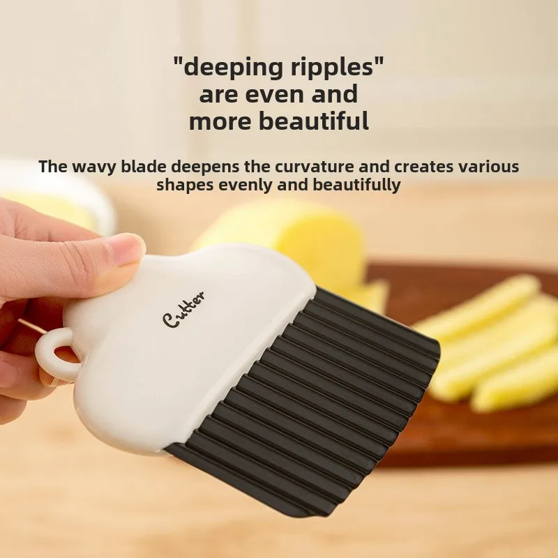 Multi Functional Stainless Steel Vegetable Slicer, Potato Knife, Corrugated Knife, Kitchen And Household Fancy Slicer