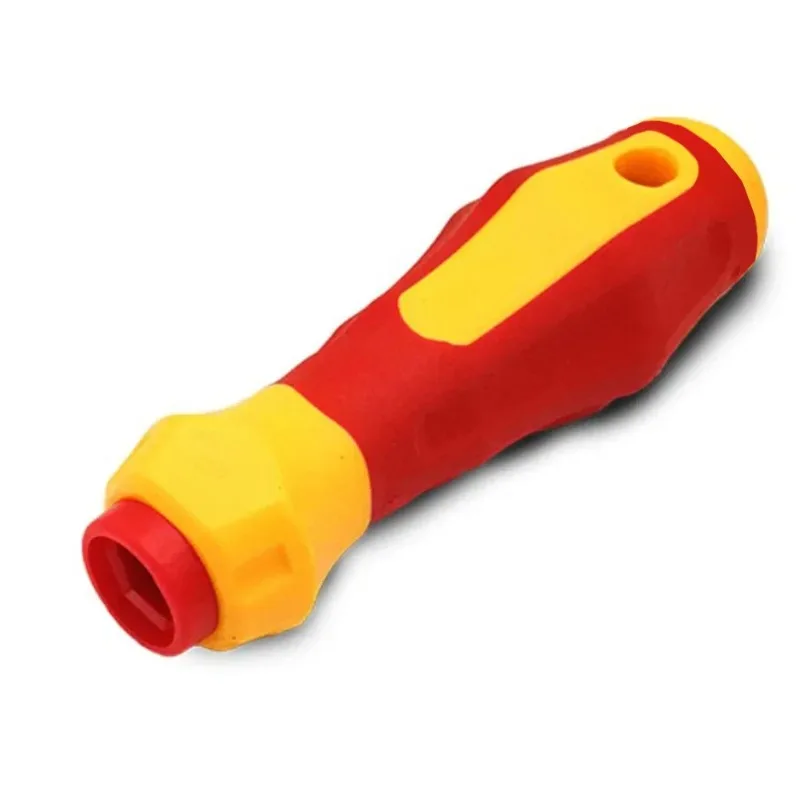 Multi Purpose Three in One Insulated Screwdriver Set, Slotted Cross Drill Bit, Electrician Tool Kit, Convenient and Practical