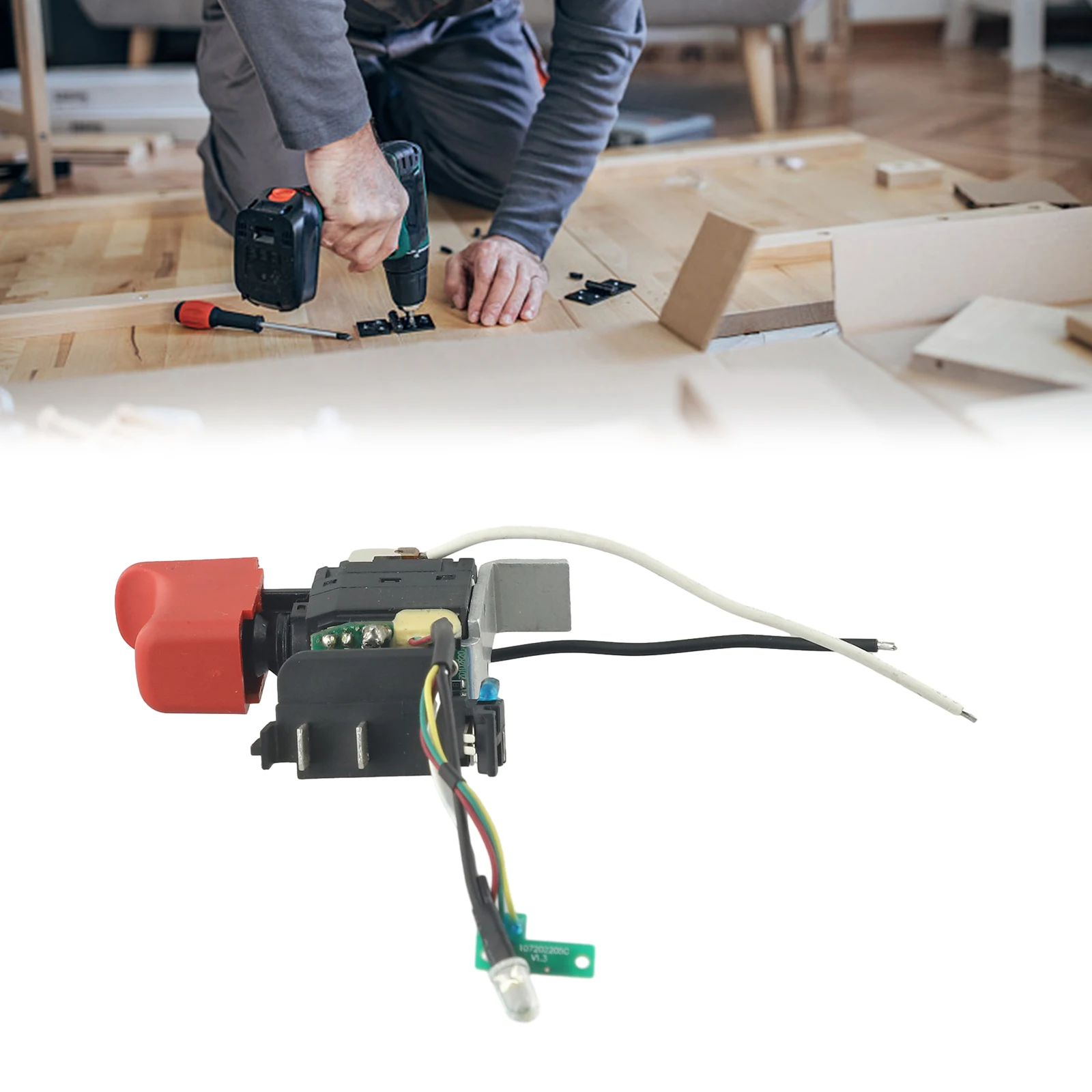 

Профессиональный переключатель для METABO Power Max BS, 1 шт., 7,2-24 В, беспроводной триггер для дрели, аксессуары для электроинструментов Quick Basic 343410350