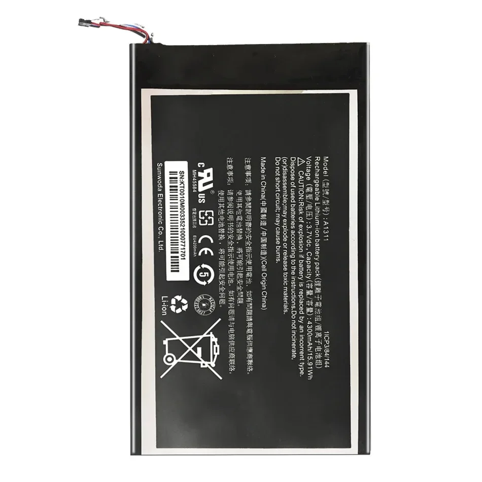 4300mAh A1311 Battery for Acer Iconia Tab A1 830 Tablet Power Solution